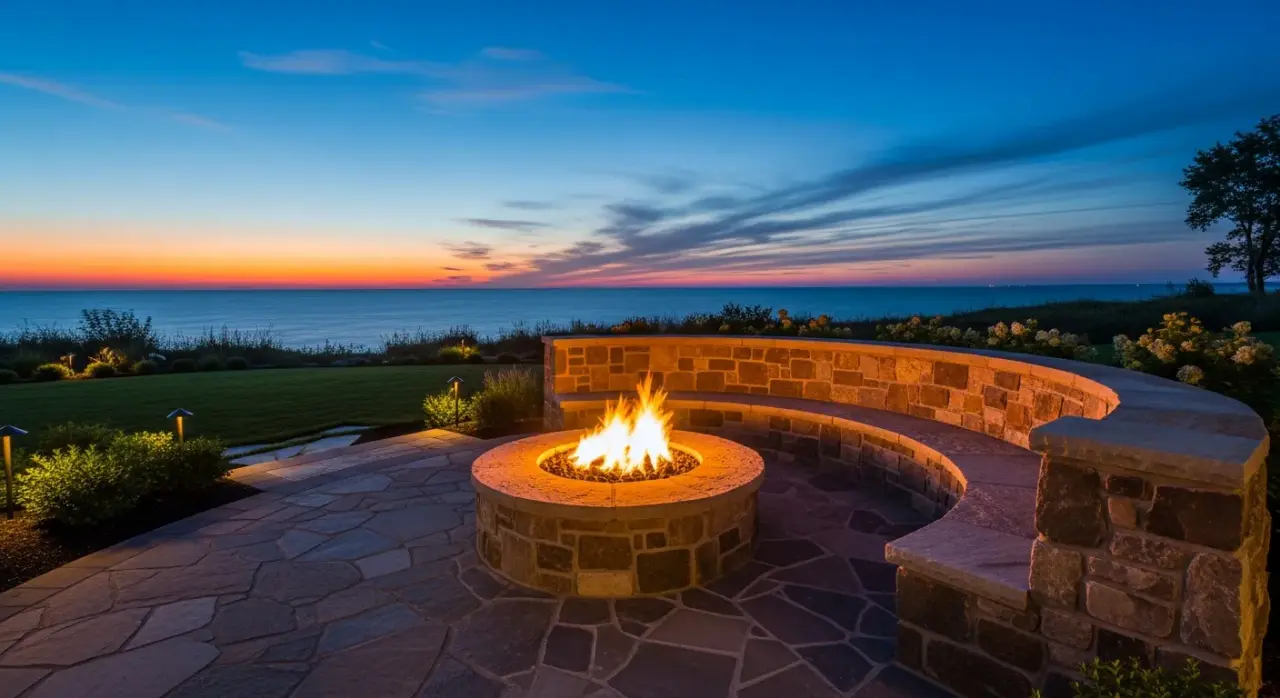 Lake Michigan Fire Pit