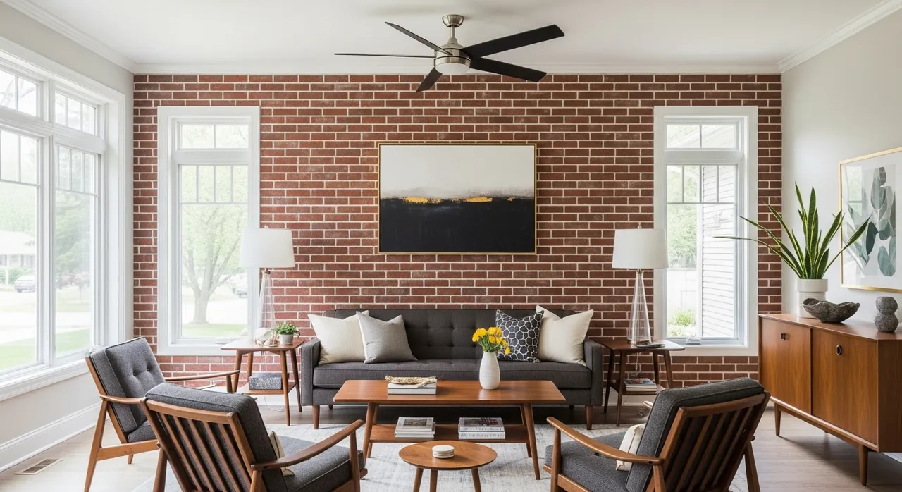 Interior Brick Accent Walls