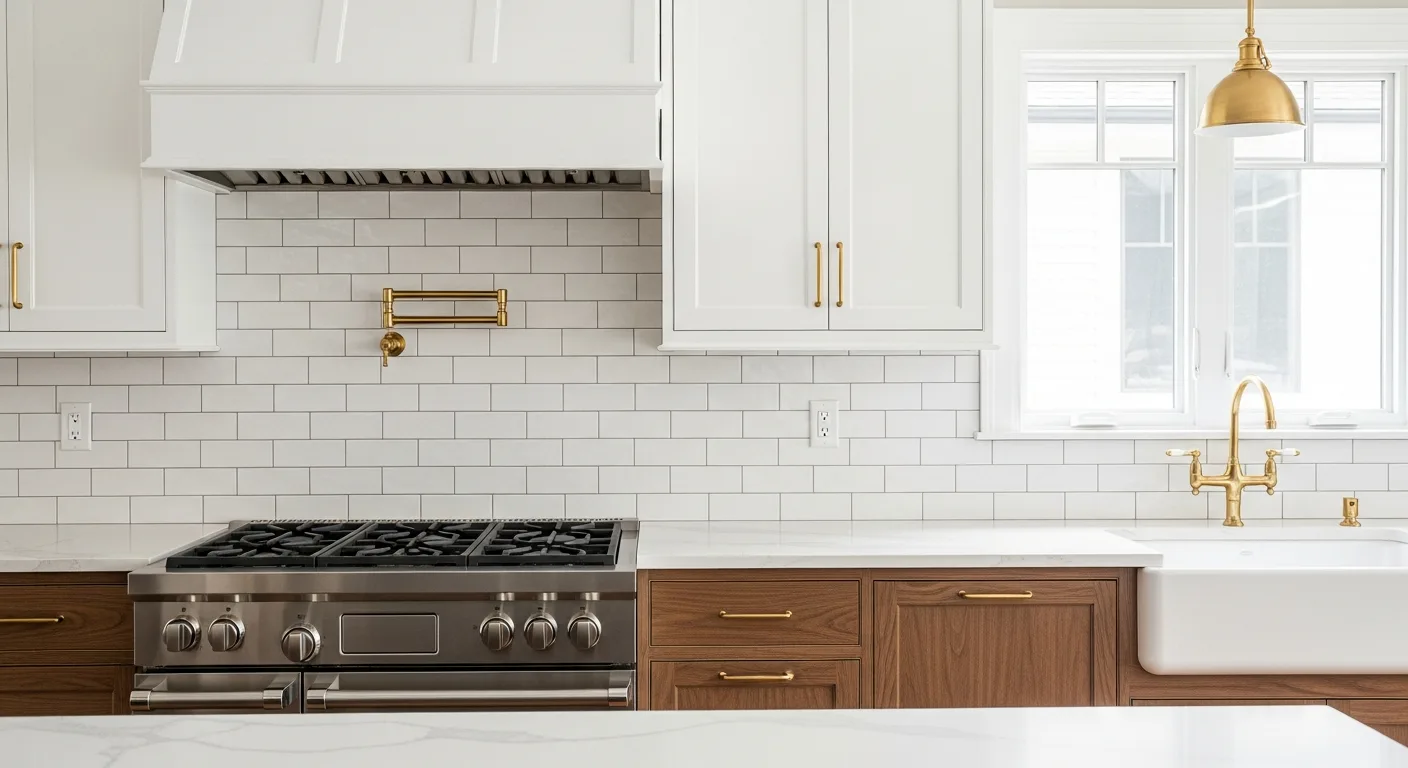 Tile Backsplash Installation