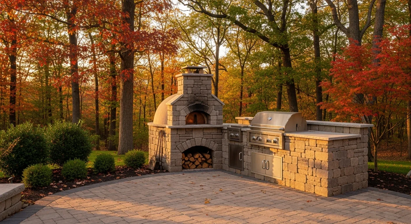 Waterfront Stone Patio